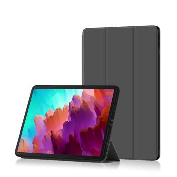適用聯想小新Pad Pro平板12.7英寸保護套TB371FC電腦軟殼全包皮套三折