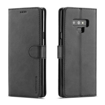 三星Note9手機殼可插卡皮套翻蓋放卡包零錢GalaxyNote8保護套全包邊防摔Note10公交門禁銀行卡槽商務簡約男女