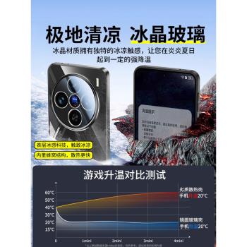 鏡面玻璃全包矽膠套高階感手機殼