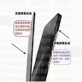 適用紅米note10 note10pro 5g手機螢幕總成帶框觸摸顯示屏內外屏