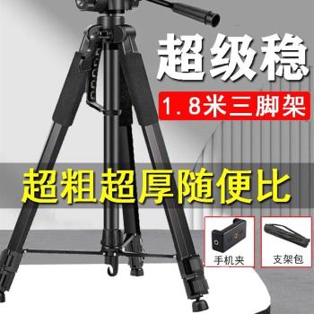 夜釣燈支架1.8米釣魚燈三腳架垂釣通用鋁合N金燈架激光炮大三角架