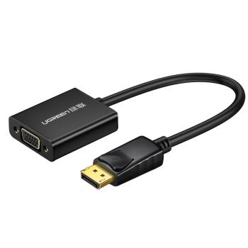 綠聯 dp轉vga轉接頭線電腦顯卡大displayport介面顯示器vja轉換器