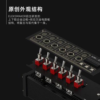EM區塊化USB排插獨立開關控制供電電腦擴展器拓展塢桌面擺件桌搭