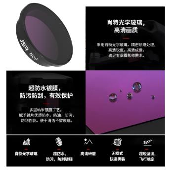 適用DJI大疆Avata濾鏡UV保護鏡ND減光鏡CPL偏振鏡雲臺相機鏡頭鏡片套裝抗光害拉絲金拉絲藍穿越機阿凡達配件