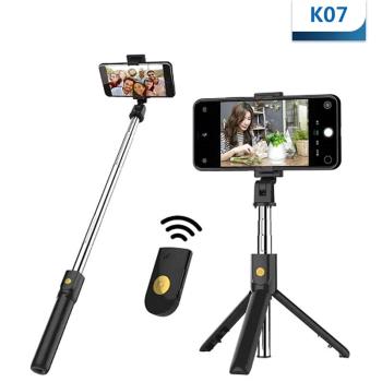 insnvs藍牙遙控器自拍桿K07三腳架多功能手機新品桌面支架