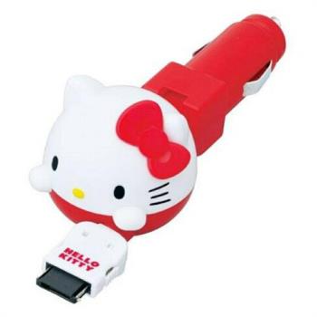 Hello Kitty 造型車用充電器