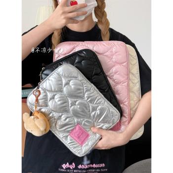 Y2K愛心11寸iPadpro平板內膽包14/15.6寸筆記本保護套電腦收納包
