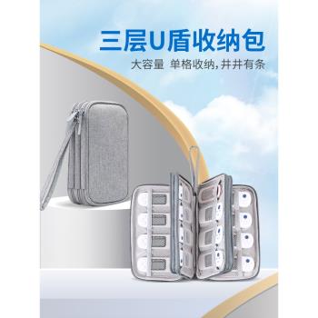 U盾包企業網銀包U盾優盾收納包U盤優盤收納袋公司密碼器手機銀行ukey出納u盾收納盒中農建交銀行u盾收納袋