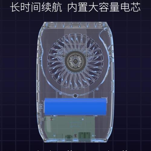 掛腰小型風扇隨身l攜帶便攜式懶人掛脖子電扇衣服移動降溫空調戶