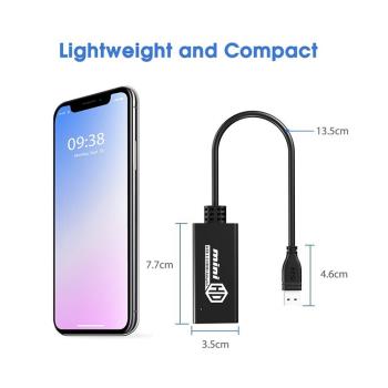 USB3.0轉HDMI轉換器介面usb to HDMI轉接頭顯示器投影儀多屏