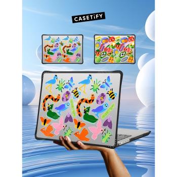 CASETiFY藝術家聯名Jannik Stegen繽紛夏日適用蘋果MacBook Pro13/14/15/16寸電腦筆記本保護殼Air防摔M3套M4