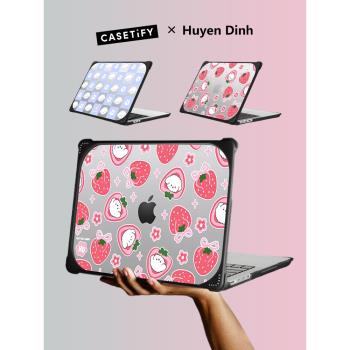 CASETiFY聯名Huyen Dinh藝術家適用蘋果MacBook Pro13/14/16寸電腦筆記本保護殼M3/M4卡通Air可愛趣味防摔套