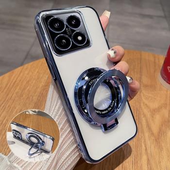 適用小米14T手機殼小米14Tpro透明5g保護矽膠套xiaomi鏡頭全包防摔mi14t軟殼pro超薄t14男女新款高階感帶支架