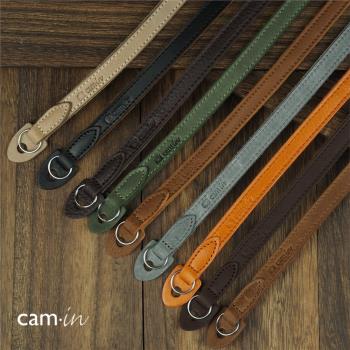 cam-in手工復古牛皮微單相機背帶 真皮肩帶 適用於 索尼徠卡富士