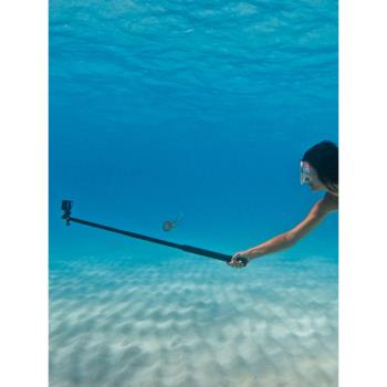 gopro13/12/11 原裝自拍桿El Grande手持延長桿伸縮直桿gopro配件
