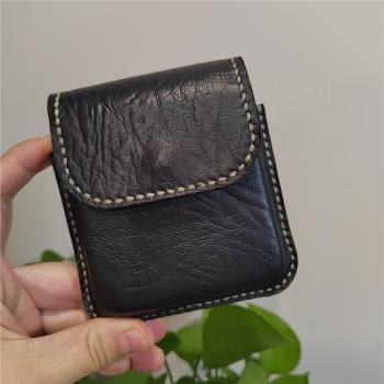 三星牛皮手工藝術防摔保護套