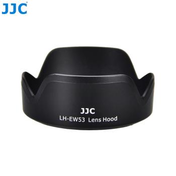 JJC 適用佳能EW-53遮光罩EF-M 15-45mm鏡頭EOS M50 M10 M5 M6 M3 M100微單數碼相機配件49mm卡口保護罩