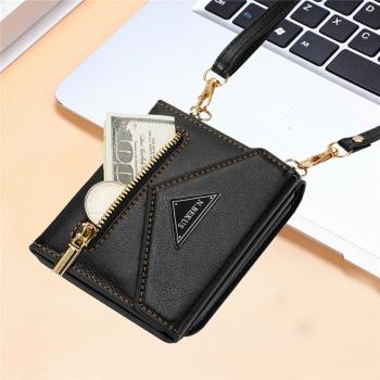 適用三星zflip6手機殼斜挎卡包samsung z flip 5 phone case折疊zflip4手機殼背帶掛脖flip3可放卡高檔皮套潮