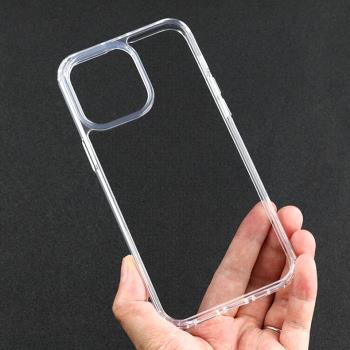 SkinAT適用於iPhone14 Pro Max透明手機殼 蘋果手機透明殼 13系列手機保護殼 12pro殼拜耳材料 背面硬殼