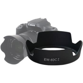 適用佳能EW-60C遮光罩600D 550D 450D 650D相機18-55單反鏡頭58mm