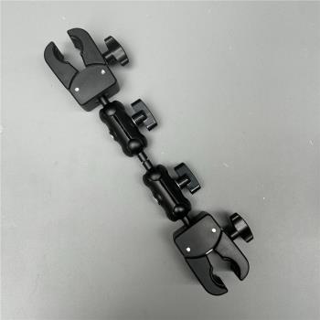 摩托車手機支架配件夾子固定架電動車自行車騎行自拍桿支夾圓管夾