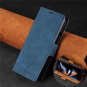 sansung fold 5 case適用三星zfold6手機殼galaxy z fold4保護套zfold3折疊手機殼翻蓋插卡支架外殼男女cover