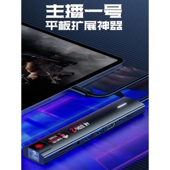 九合一浦記GS1轉換器 拓展塢typec轉換器hdmi王座usb hub千兆網口