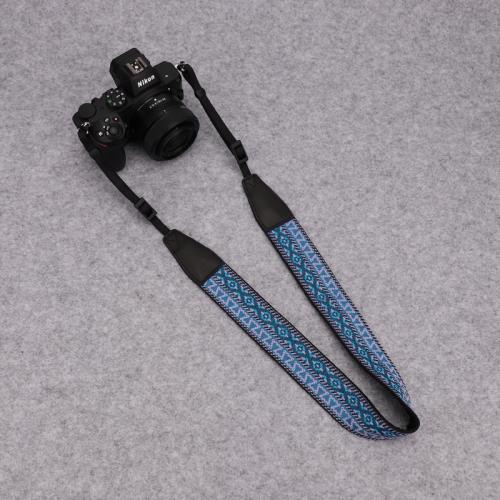 cam-in復古民族風繡花相機背帶肩帶適用佳能尼康索尼富士cam7436