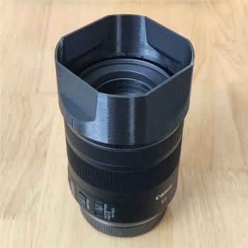 自制適用於佳能CANON RF85mm F2 MACRO IS STM 鏡頭 方形遮光罩