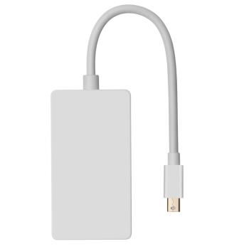 mini dp轉hdmi/vga/DVI轉換器雷電介面投影儀電視適用蘋果電腦mac