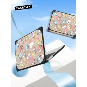CASETiFY聯名Mofusand藝術家適用於蘋果MacBook Pro13/14/16寸電腦筆記本保護殼M3/M4可愛貓咪Air全包防摔套