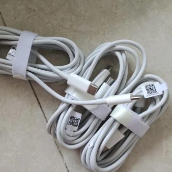 紅米小米筆記本100W原裝數據線 雙Type-C充電線 筆記本/手機/平板
