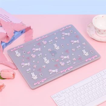 適用macbook保護殼2023款macbookair蘋果電腦macbookpro筆記本保護殼