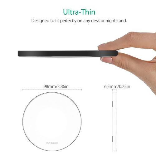 適用于索尼移動Xperia 5 V無線充電器無線充qi協議桌面圓盤無線充