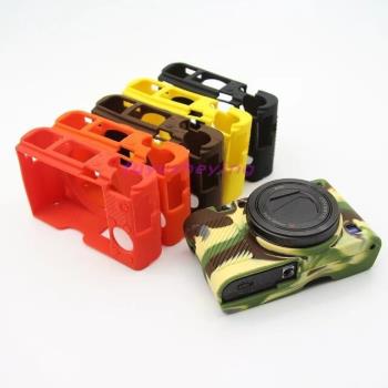 適用索尼相機包 DCS-RX100M3 M4 M5 m6黑卡相機矽膠套保護套