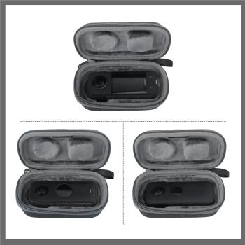 適用於Insta360X3收納包ONE X2/X迷你單機包戶外便攜盒360 X4手拿包保護包手提箱子影石全景運動相機配件盒子