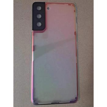 創恆易後蓋適用於三星S21+玻璃後蓋 透明後蓋 透明磨砂改G9960