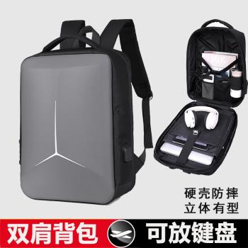 適用15.6英寸聯想Y7000P拯救者Y9000P/KXR遊戲本16雙肩包筆記本電腦包thinkbook小新Pro16機械師曙光揹包17.3