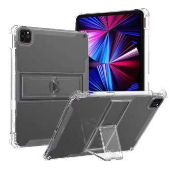 2024款iPad Pro11英寸保護套AIR(M2)軟殼適用蘋果平板電腦12.9寸帶吸筆槽支架套10代2023透明殼mini6耐用簡約
