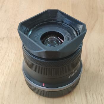 自制適用於佳能CANON RF-S 18-45mm F4.5-6.3 STM 鏡頭方形遮光罩