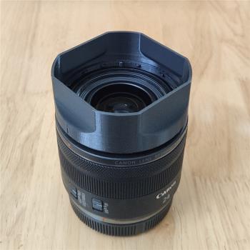 自制適用於佳能CANON RF24mm F1.8 MACRO IS STM 鏡頭方形遮光罩
