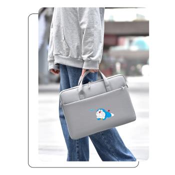 適用2024新款聯想IdeaPad 15s筆記本15.6寸電腦包女士小新Pro14英寸高階感手提薄款plus16斜跨袋Air單肩揹包