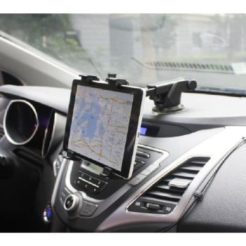 車載ipad支架吸盤式多用途汽車儀表臺中控臺車上導航平板電腦支架