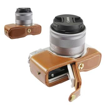 適用於佳能微單相機包EOS M200 M100 M10半套 開孔底座保護套手柄