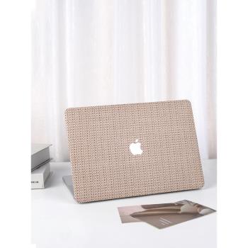 魅橘筆記本保護殼適用蘋果macbook2025air11款12M4外殼mac電腦pro套13編織m2殼M1配件軟16全包邊14寸防摔15潮