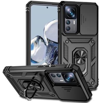 紅米k50至尊版手機殼軍工級防摔Redmik50ultra保護套新款k5oultra推窗滑蓋鏡頭磁吸一體指環支架全包創意潮殼