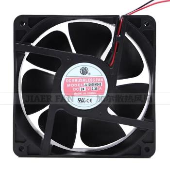 原裝九龍 Y-Y12038H24B DC24V 0.35A 12CM/釐米 大風量散熱風扇