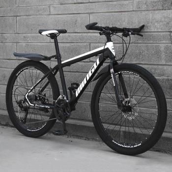 跨境山地車26寸減震單車戶外騎行變速越野學生bicycle自行車