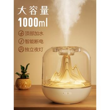 加濕器家用靜音臥室香薰氛圍燈孕婦嬰兒空氣小型迷你辦公室桌面