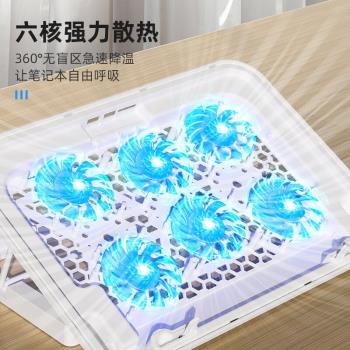 9 筆記本散熱器（筆記本支架/散熱架/筆記本/電腦配件/可調速散熱